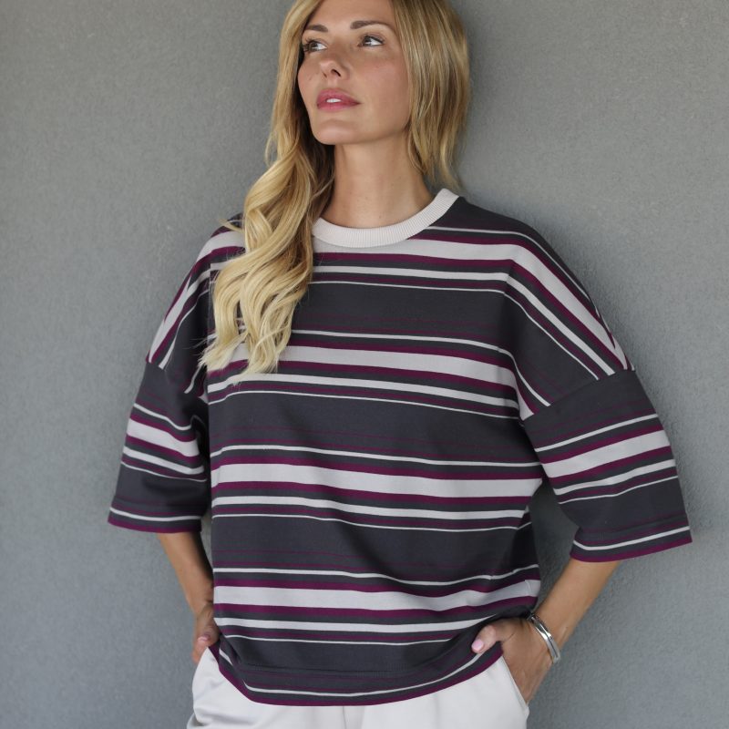 Костюм з регланом Merlot Ivory