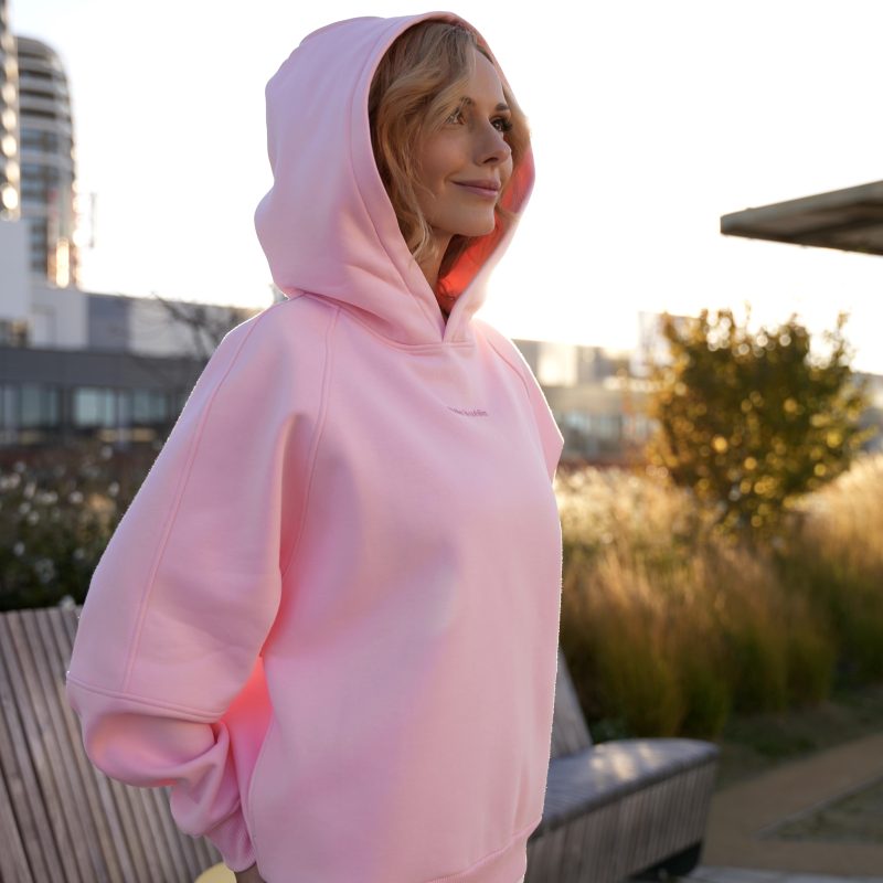Худі на флісі Pink
