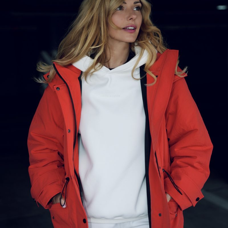 Парка Red-orange