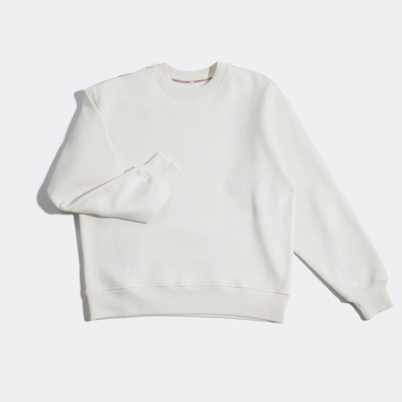 Світшот на флісі Молочний