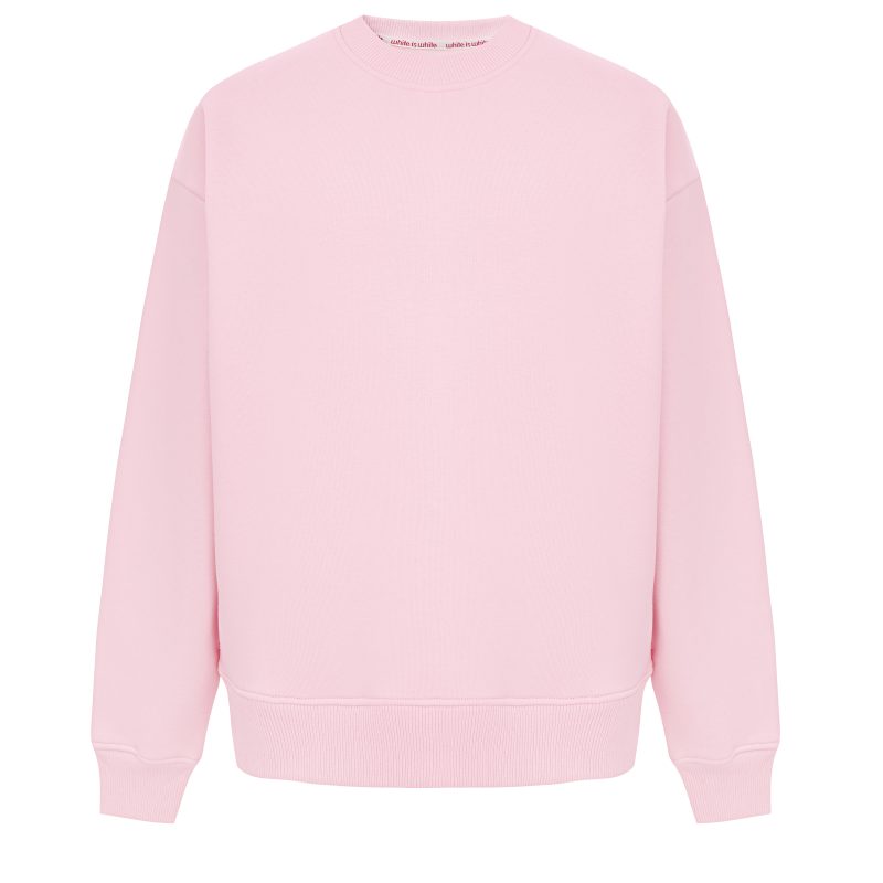 Світшот на флісі Рожевий