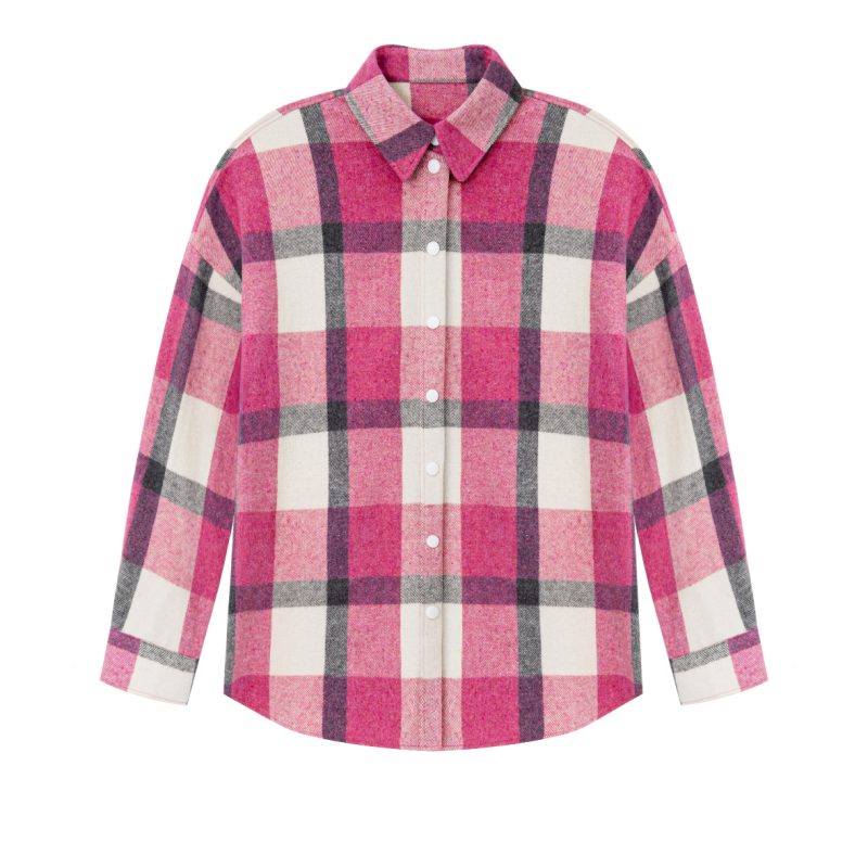 Сорочка фланель Pink/Pink