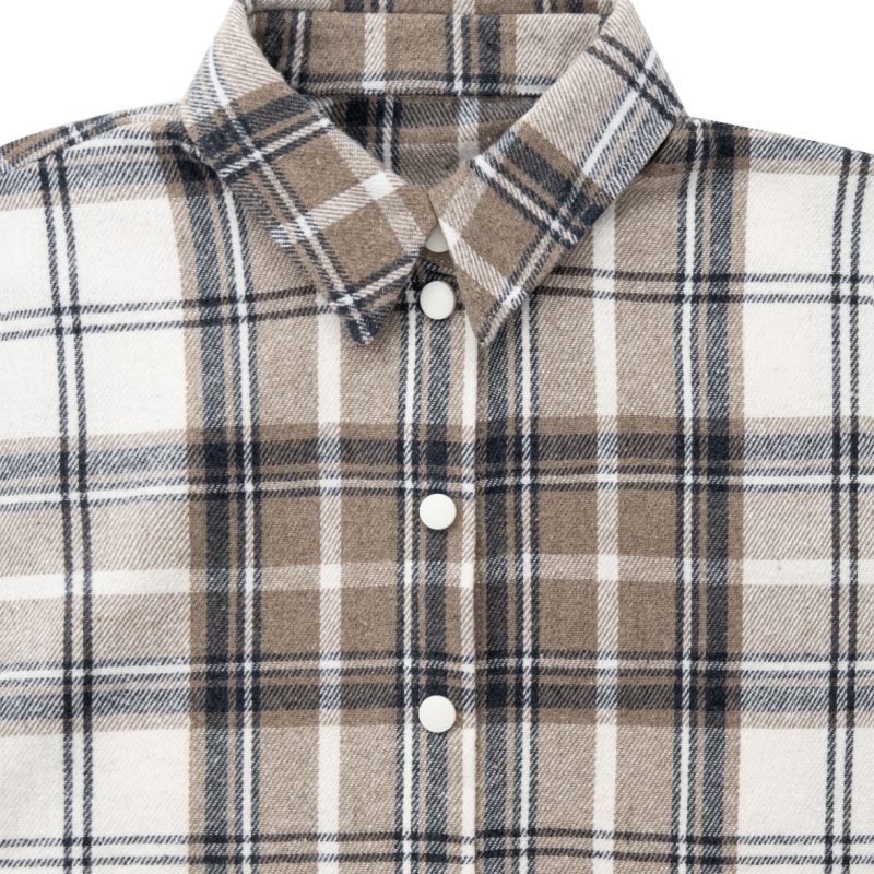 Сорочка фланель Blue/Beige