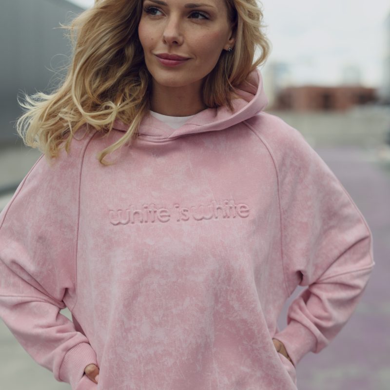 Худі Oversized Washed Pink